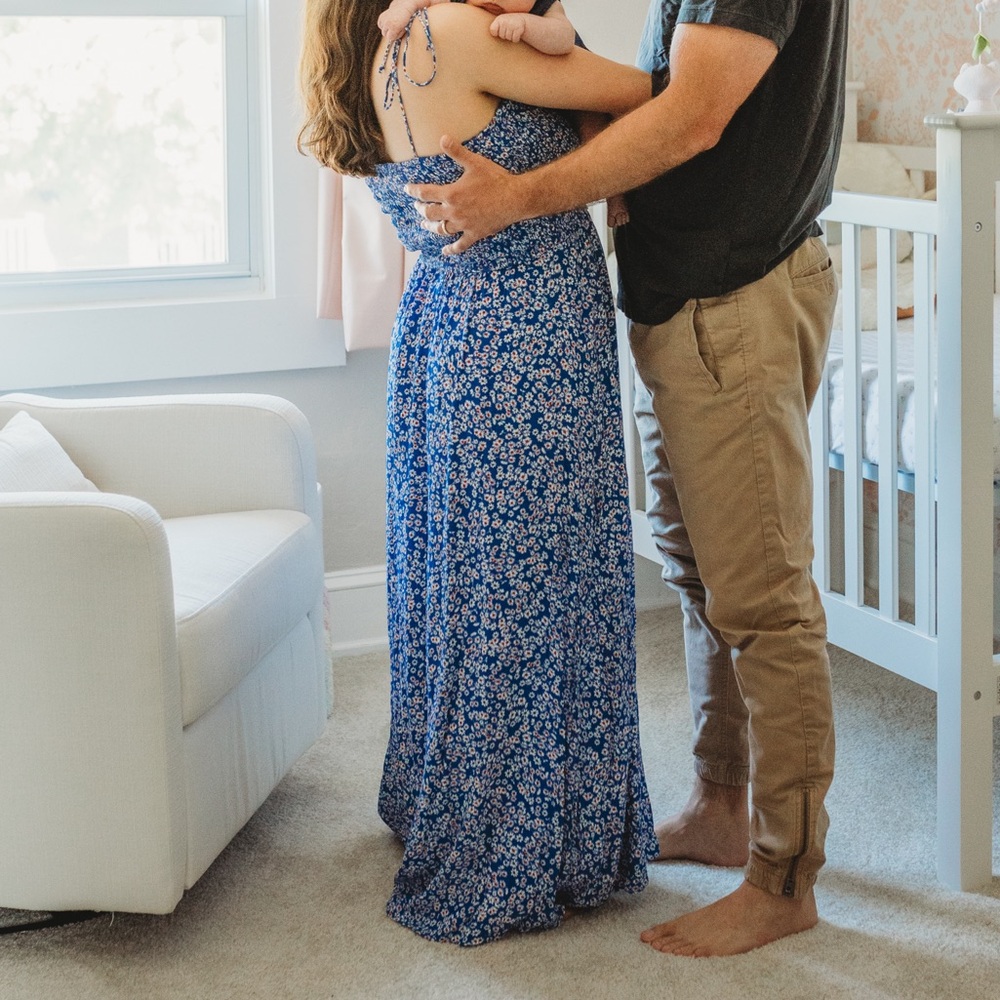 Madewell Floral Maxi Sundress